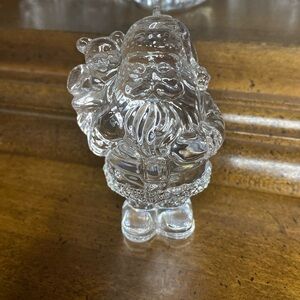 🎅Waterford Marquis 🎁 Crystal Santa Claus Ornament Christmas Endearments Series